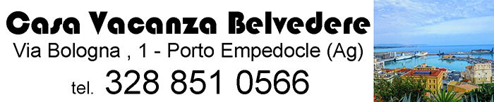 Casa Vacanza Belvedere - Porto Empedocle - Via Bologna , 1 - 328 8510566 - Vetrina Diretta Facile - 