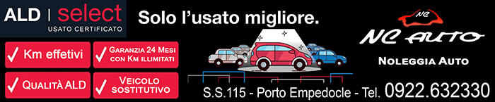 NC Auto - Porto Empedocle - S.S 115 - Variante Nord 2a - 0922 / 632330 - Vetrina Diretta Facile - 